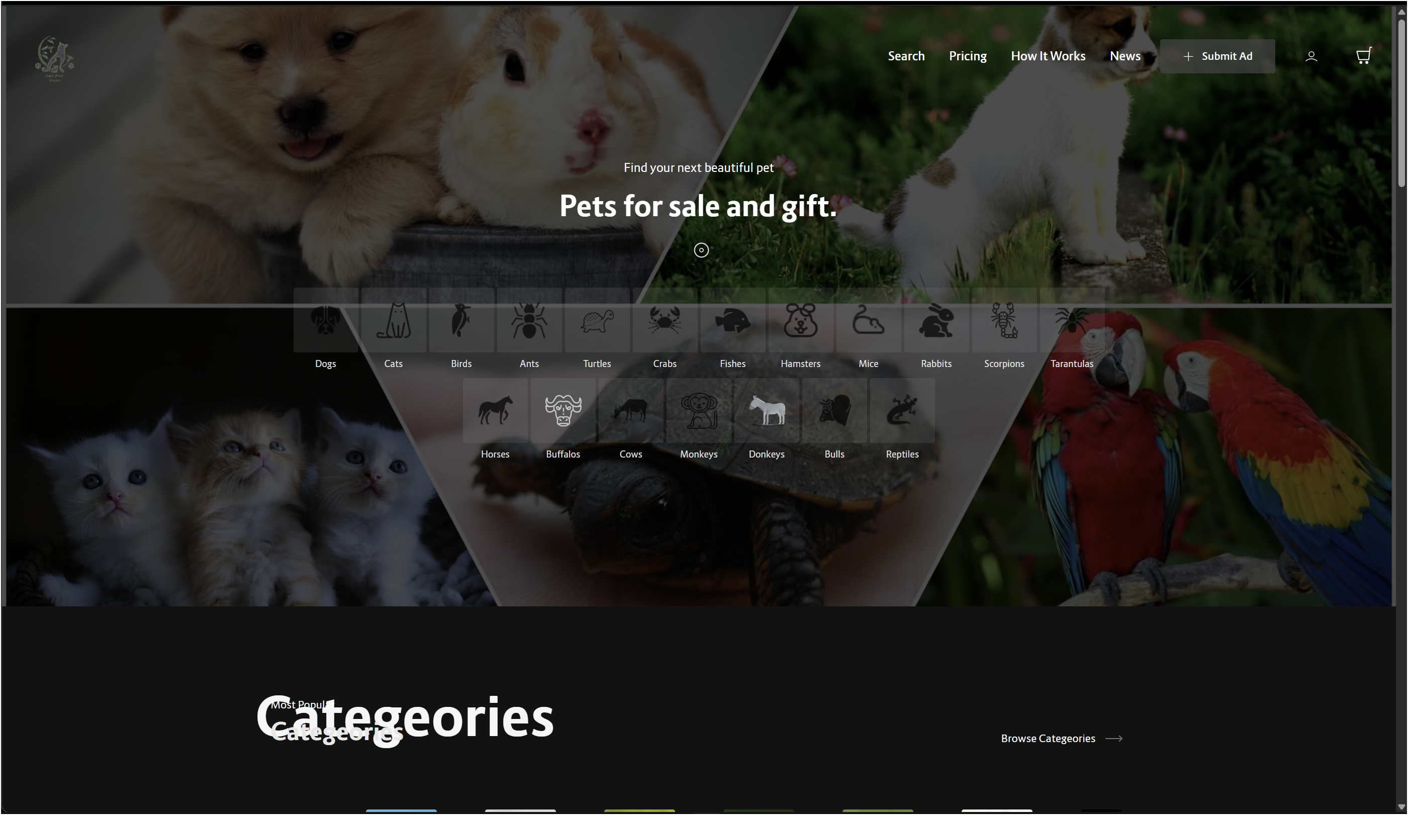 GetPet — E-commerce & Classifieds
